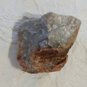 Raw Colorado smoke milk agate